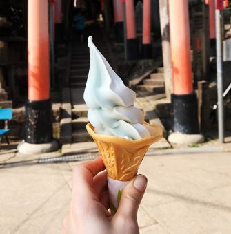 Ice Cream Duo Fushimi Inari Shrine