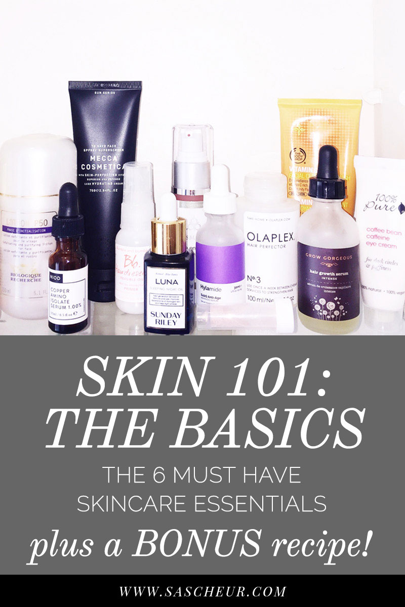 What are the 6 basic skincare products every woman needs on her top shelf? {FREE DIY Vitamin C Serum Recipe!}