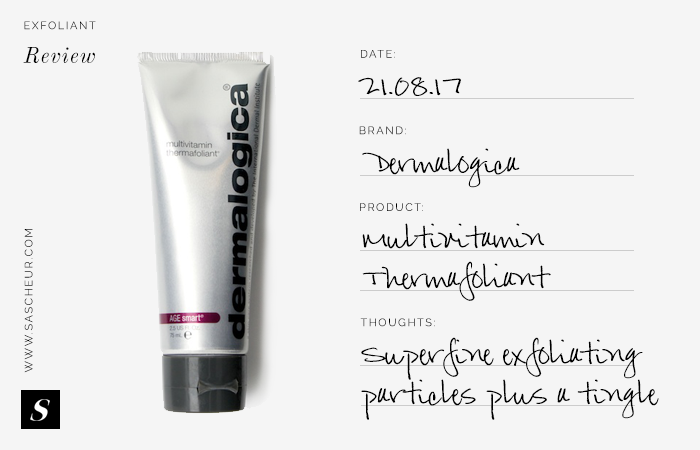 Dermalogica Multivitamin Thermafoliant Product Review